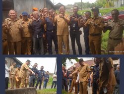 PJ Bupati Lahat di dampingi OPD Tinjau Lokasi Drainase Air Tua