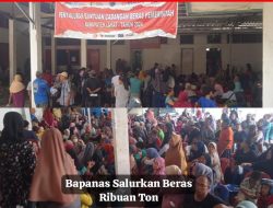 Ribuan Ton Beras DiSalurkan Bantuan Cadangan Pangan Bapanas