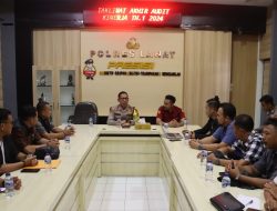 Dua Lembaga Pemantau Pemilu Audiensi Dengan Kapolres Lahat