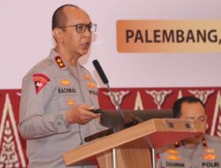 Kapolda Sumsel Pimpin Giat Gelar Operasional Bulanan