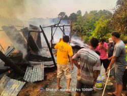 Dua Unit Bangunan Rumah Dan Seorang Perempuan Tewas Akibat Musibah Kebakaran